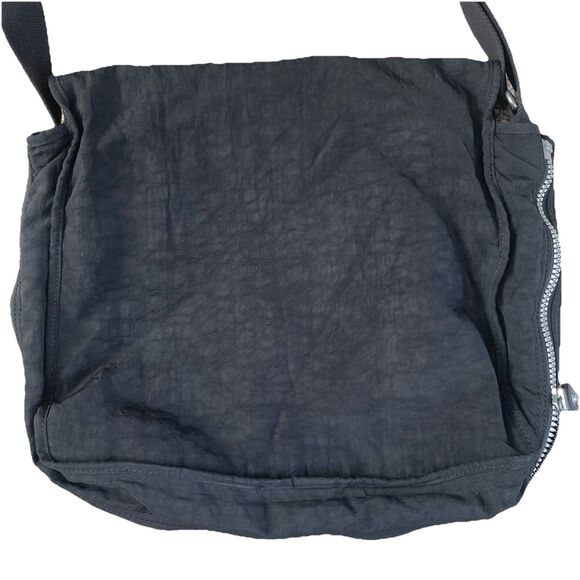 Kipling Madhouse Expandable Messenger Crossbody Laptop Bag Black Adjustable*READ - Picture 8 of 16